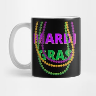 Mardi Gras Beads Mug